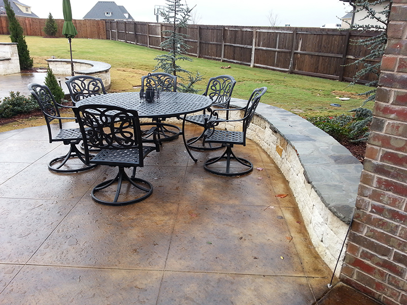 Hardscape Design & Installation This image is of a hardscape design porject we completed.